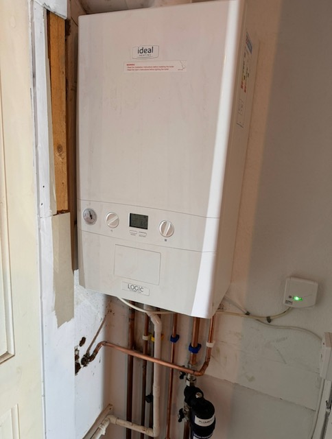 New boiler installation with smart controls in Loanhead