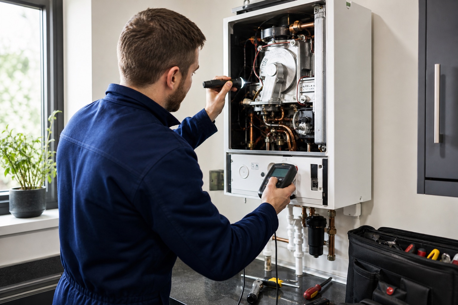 Boiler repair diagnosis